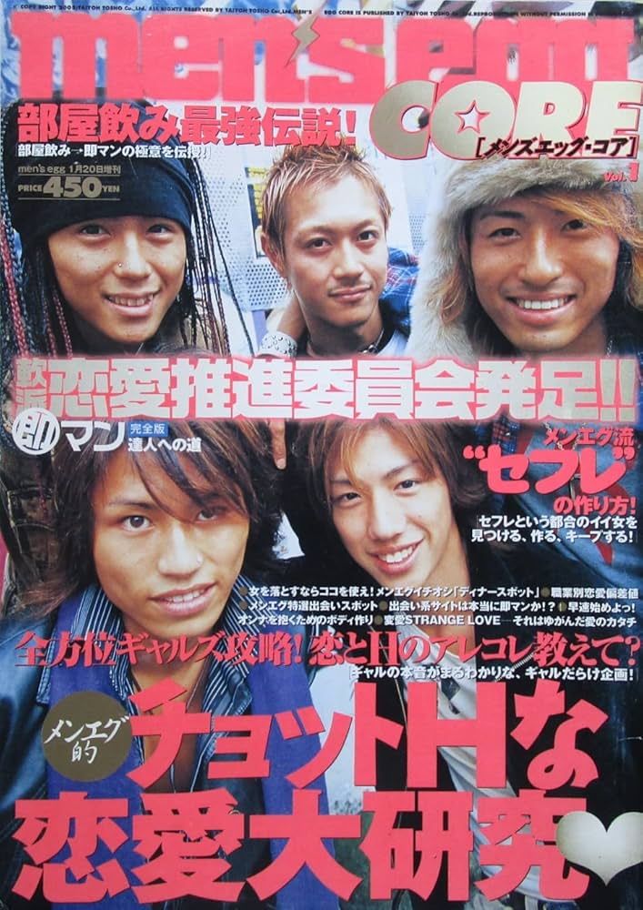 men's egg CORE（メンズエッグ・コア）Vol.1 ちょっとHな恋愛大研究